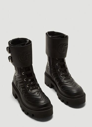 gucci frances leather boots|high heel gucci boots.